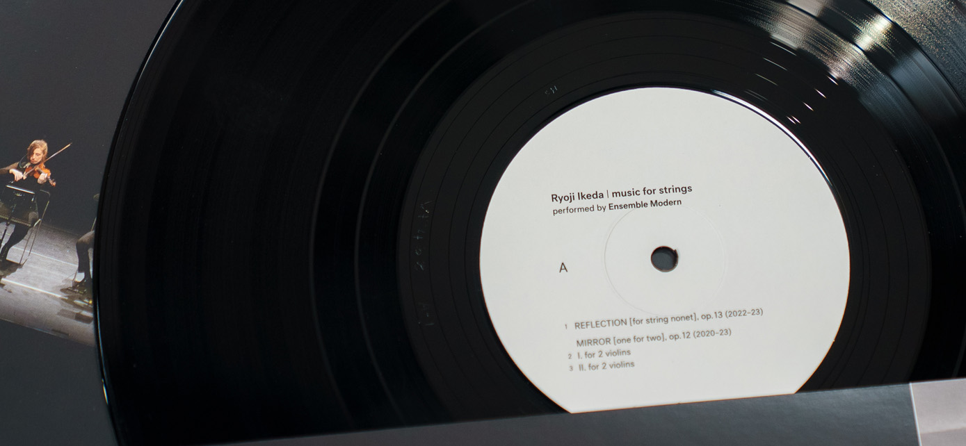 VF releases Ryoji Ikeda's music for strings on vinyl — The Vinyl